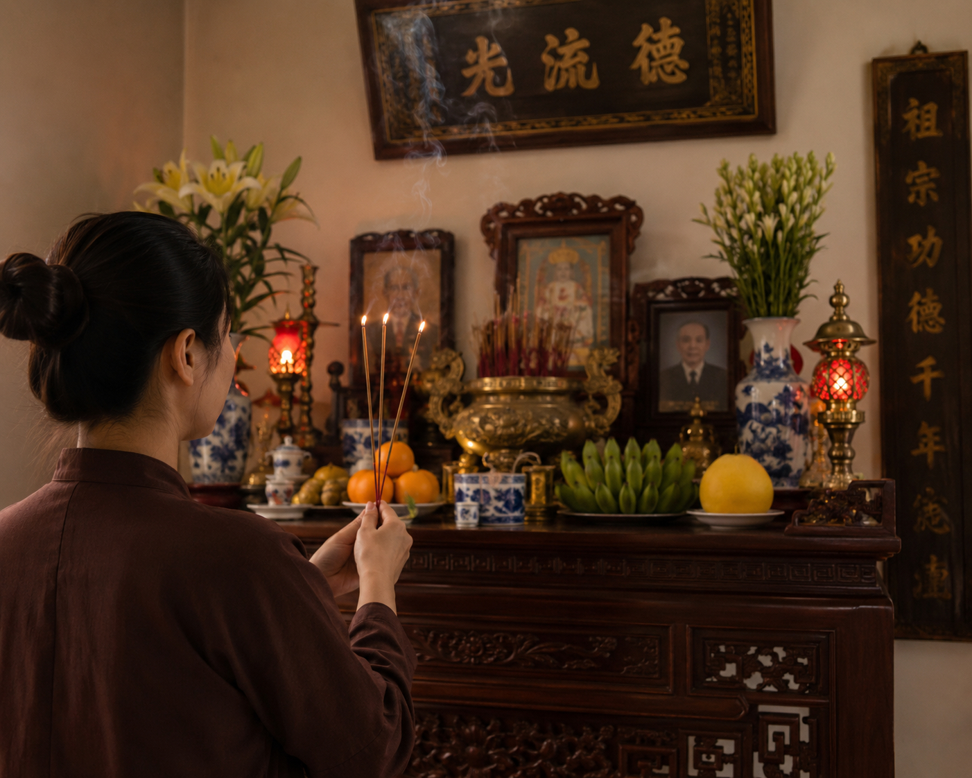 Người tinh ý không bao giờ thắp hương mùng 1 kiểu này