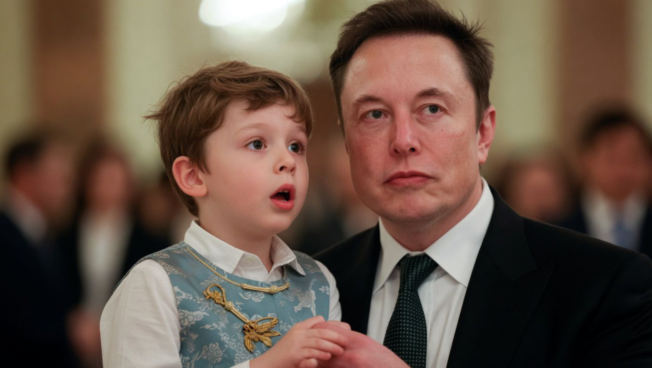Elon Musk và con trai