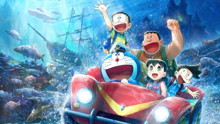 Doraemon: Nobita và Lâu Đài Dưới Đáy Biển đang trên đà trở thành phim hoạt hình Nhật ăn khách nhất năm