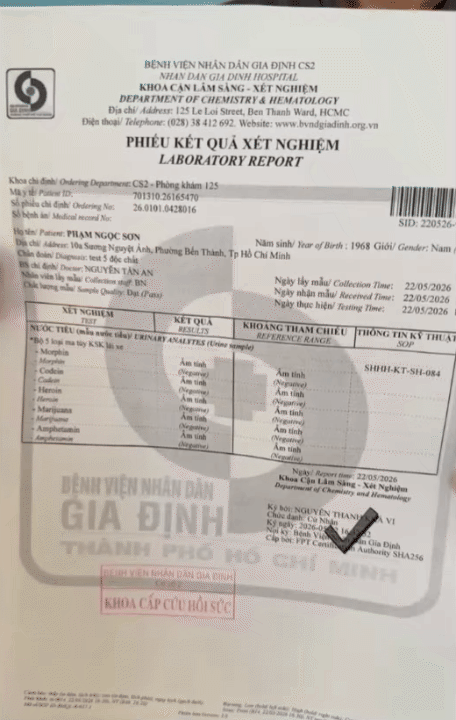 Uy tín như ca sĩ Ngọc Sơn: Sáng bị réo tên vì cử chỉ lạ, chiều đã đi test chứng minh