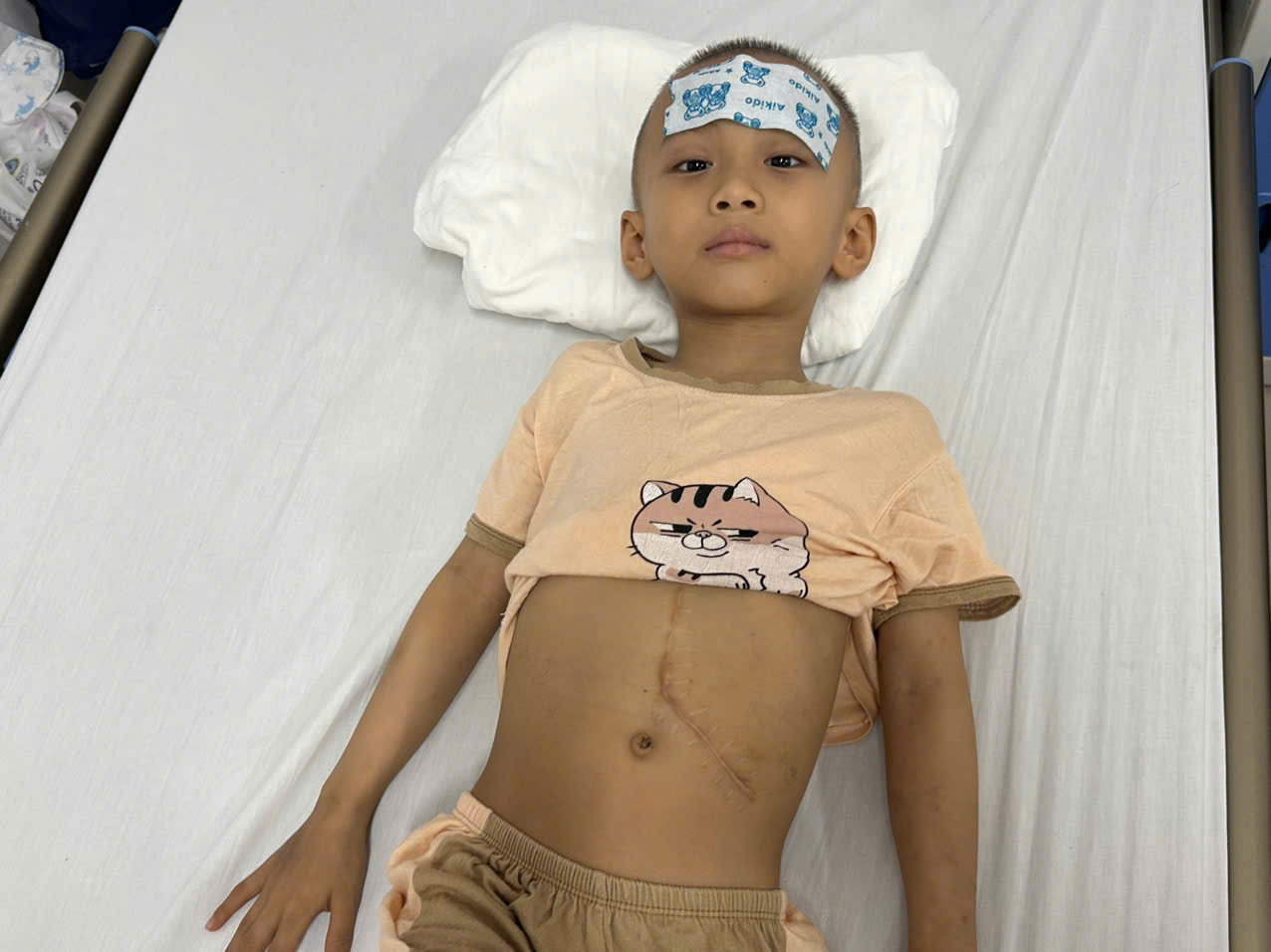 Nỗi đau chồng chất của người mẹ mù lòa, suy thận nuôi con ung thư