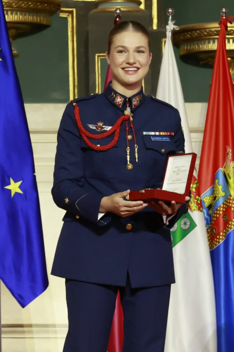 Công chúa Leonor nay đã khác!