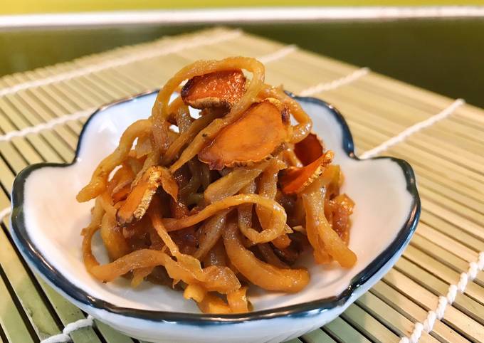 Xá bấu là món ăn kèm rất được ưa chuộng trong mâm cơm