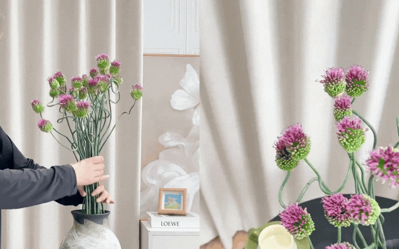 Bóc trần lời đồn về hoa hành uốn cong cắm bình 2 năm không héo: Tín đồ yêu hoa tháng 6 nhất định phải biết