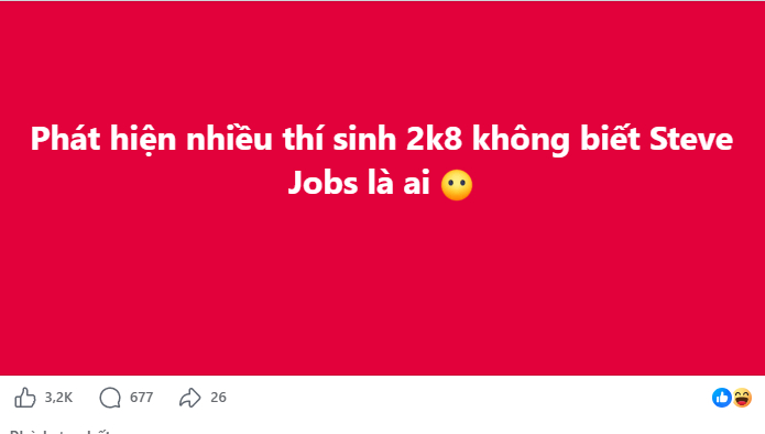 Một bài đăng trên mạng xã hội về chủ đề này nhận hàng trăm lượt bình luận
