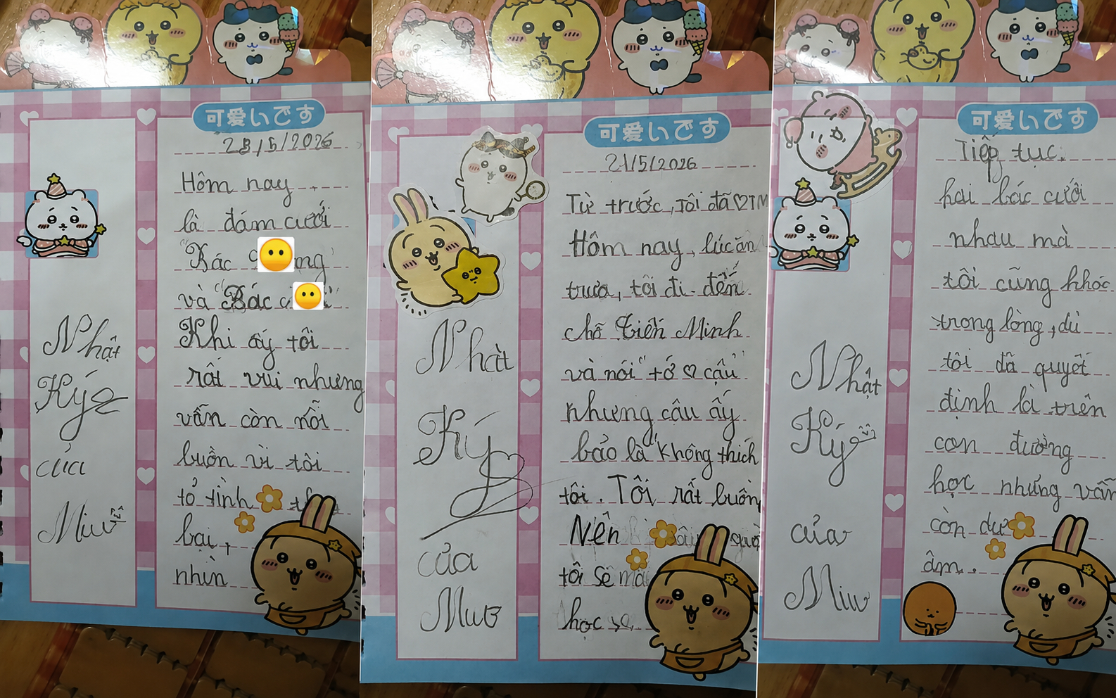 Trước phản ứng của cộng đồng mạng, chủ bài đăng đã lên tiếng giải thích rằng em gái chính là người chủ động đưa nhật ký cho chị xem và còn đồng ý cho đăng tải lên mạng xã hội.