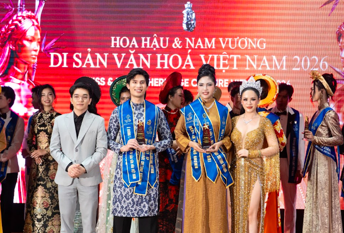Kết quả chung cuộc Hoa hậu và Nam vương Di sản Văn hoá Việt Nam 2026