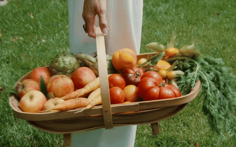 Meghan Markle đăng video xách giỏ trái cây, dân mạng lập tức 