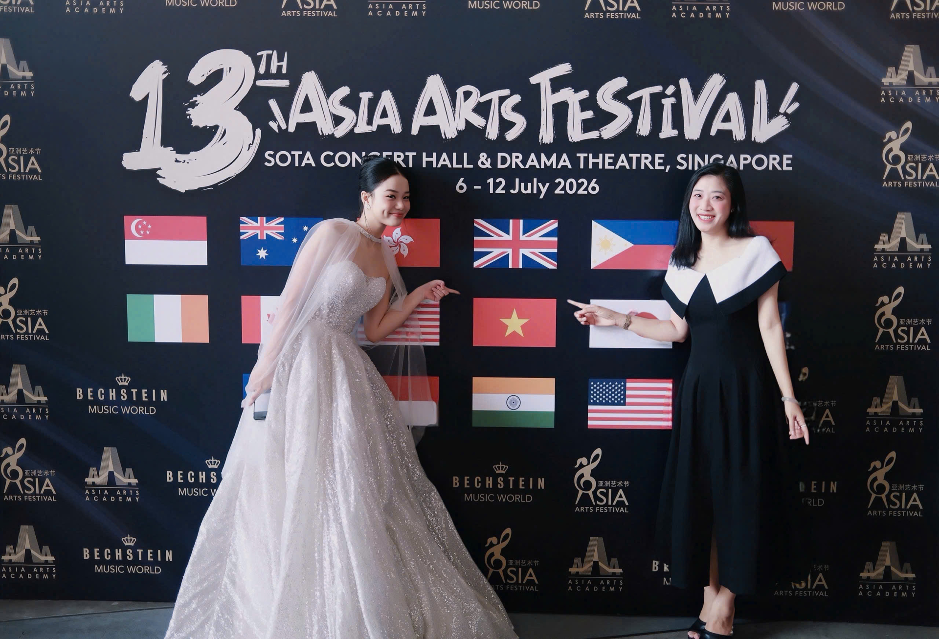 Ca sĩ trẻ Anh Thư xuất sắc giành giải Vàng tại Asia Arts Festival 2026