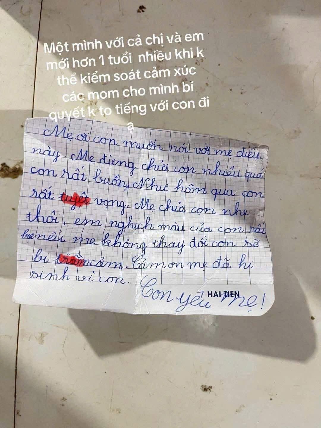 Bức thư gây chú ý