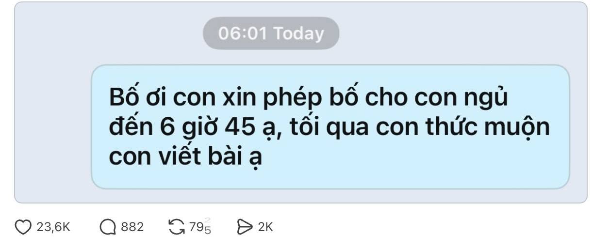 Tin nhắn thu hút chú ý