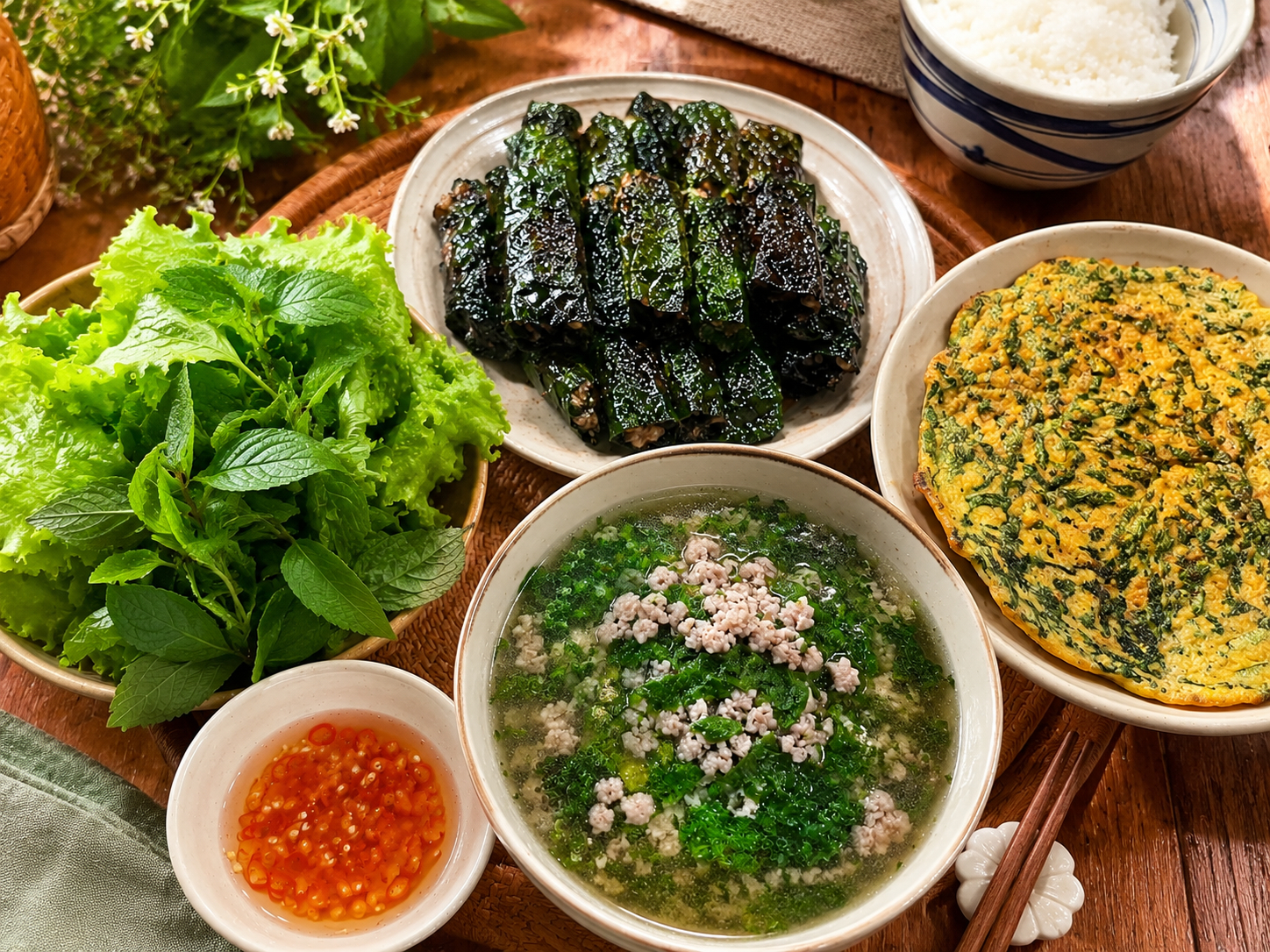 Một mớ lá lốt mà mẹ làm được 3 món, bữa cơm hôm ấy ngon ngoài sức tưởng tượng
