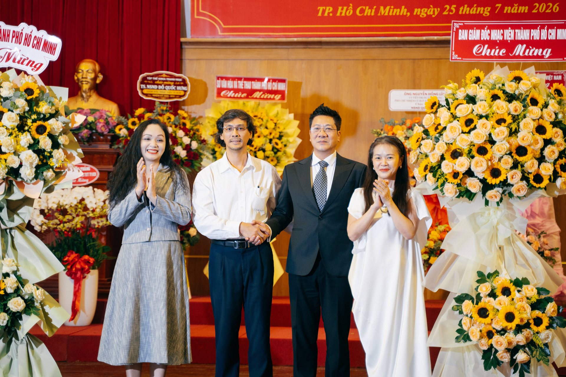 NSND Đỗ Quốc Hưng được bổ nhiệm làm Giám đốc Nhạc viện TP.HCM