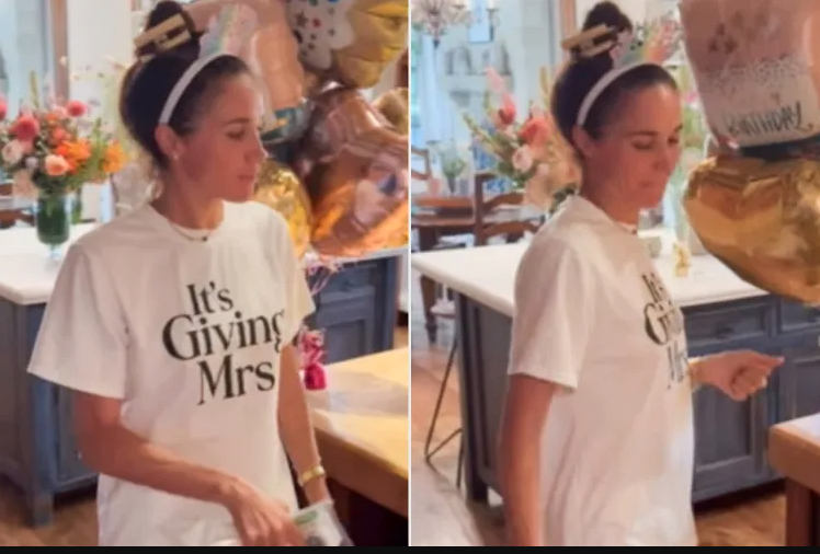 Meghan Markle đón sinh nhật tuổi 45 bằng điệu nhảy ngẫu hứng trong bếp