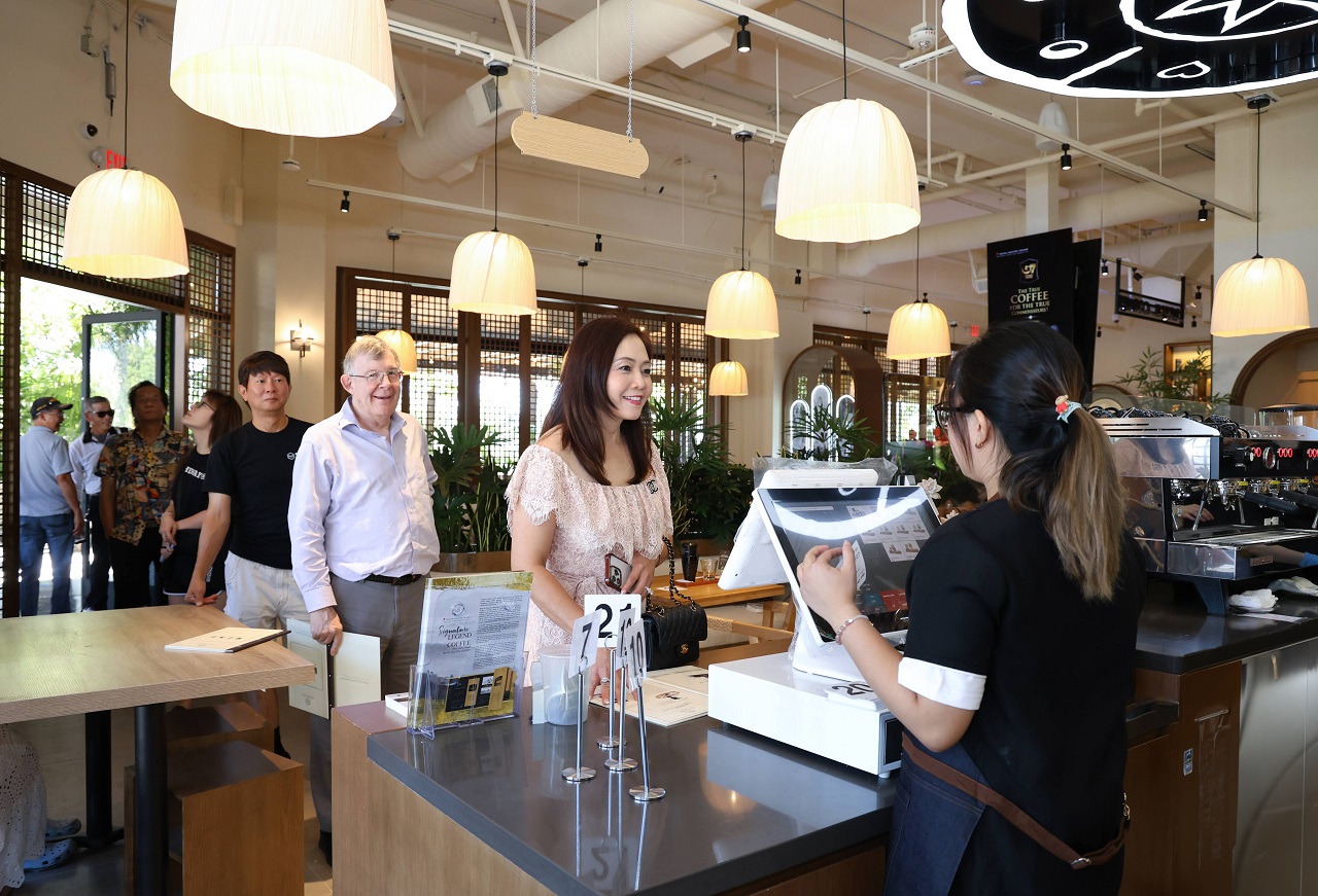 Không gian của 1 cửa hàng tại Mỹ.