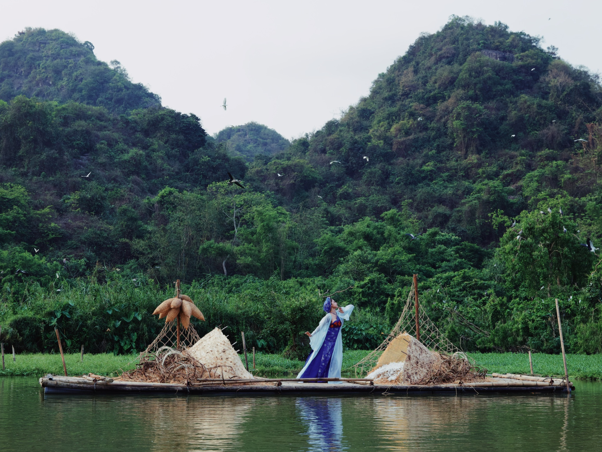 Nhạc sĩ đứng sau