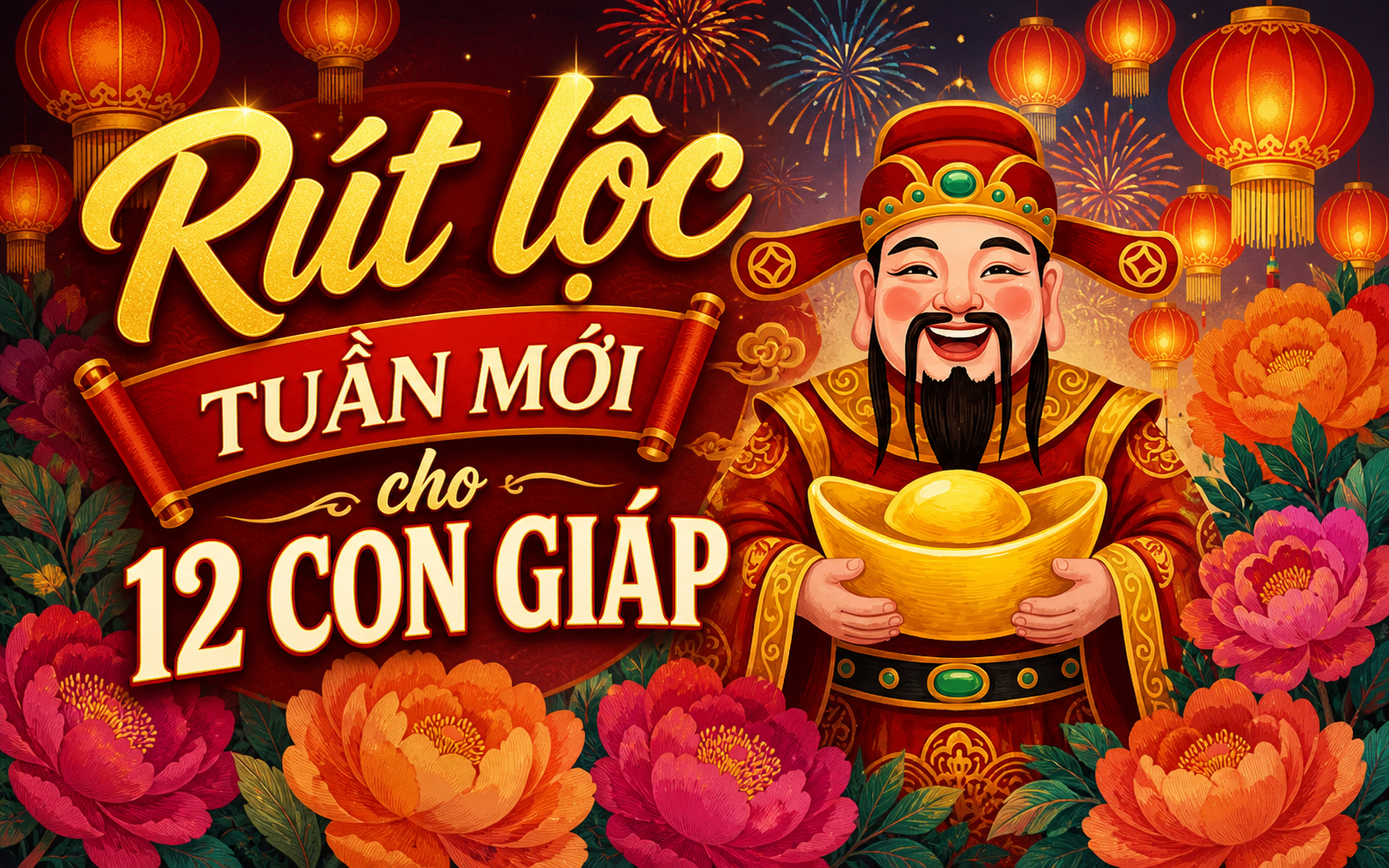 Rút lộc tuần mới (17/8 - 23/8) cho 12 con giáp: Ai được Thần Tài gõ cửa, ai sắp có bước ngoặt trong công việc?