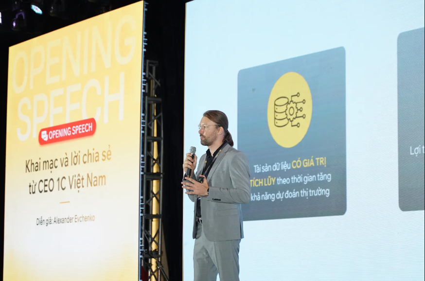 Ông Alexander Evchenko, CEO 1C Việt Nam. Nguồn ảnh: 1C Việt Nam