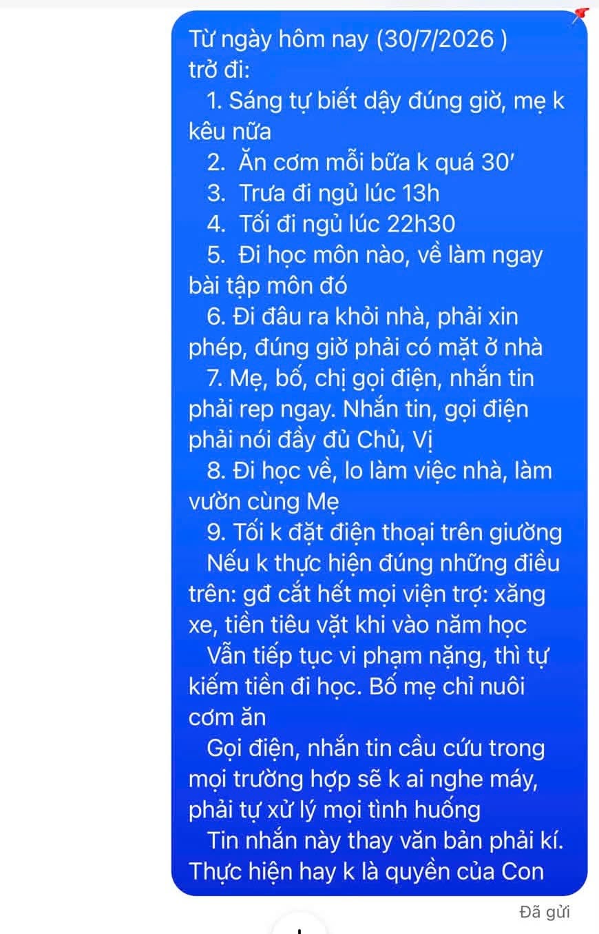 Tin nhắn gây chú ý 