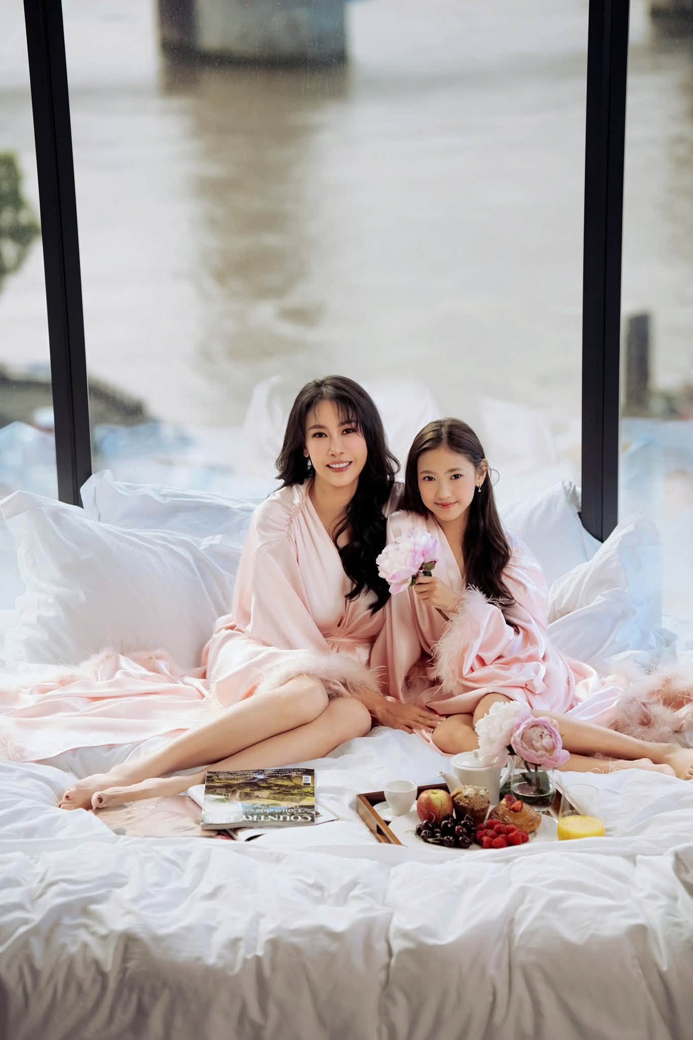 Hà Kiều Anh mong muốn con gái út phát triển toàn diện về thể chất, trí tuệ.