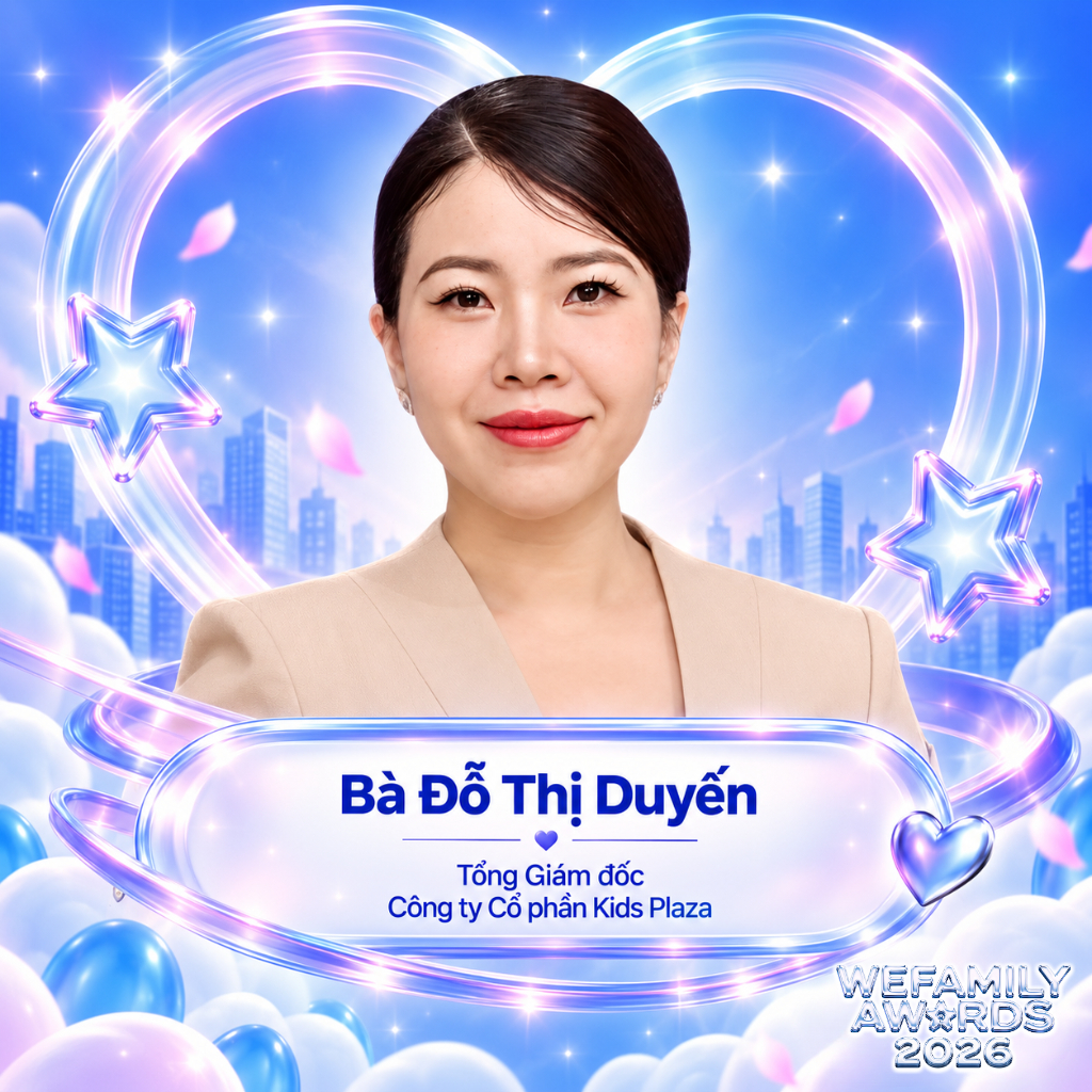 Hành trình KidsPlaza kiến tạo WeFamily Awards 2026 cùng aFamily.vn: Lan tỏa triết lý làm cha mẹ hạnh phúc