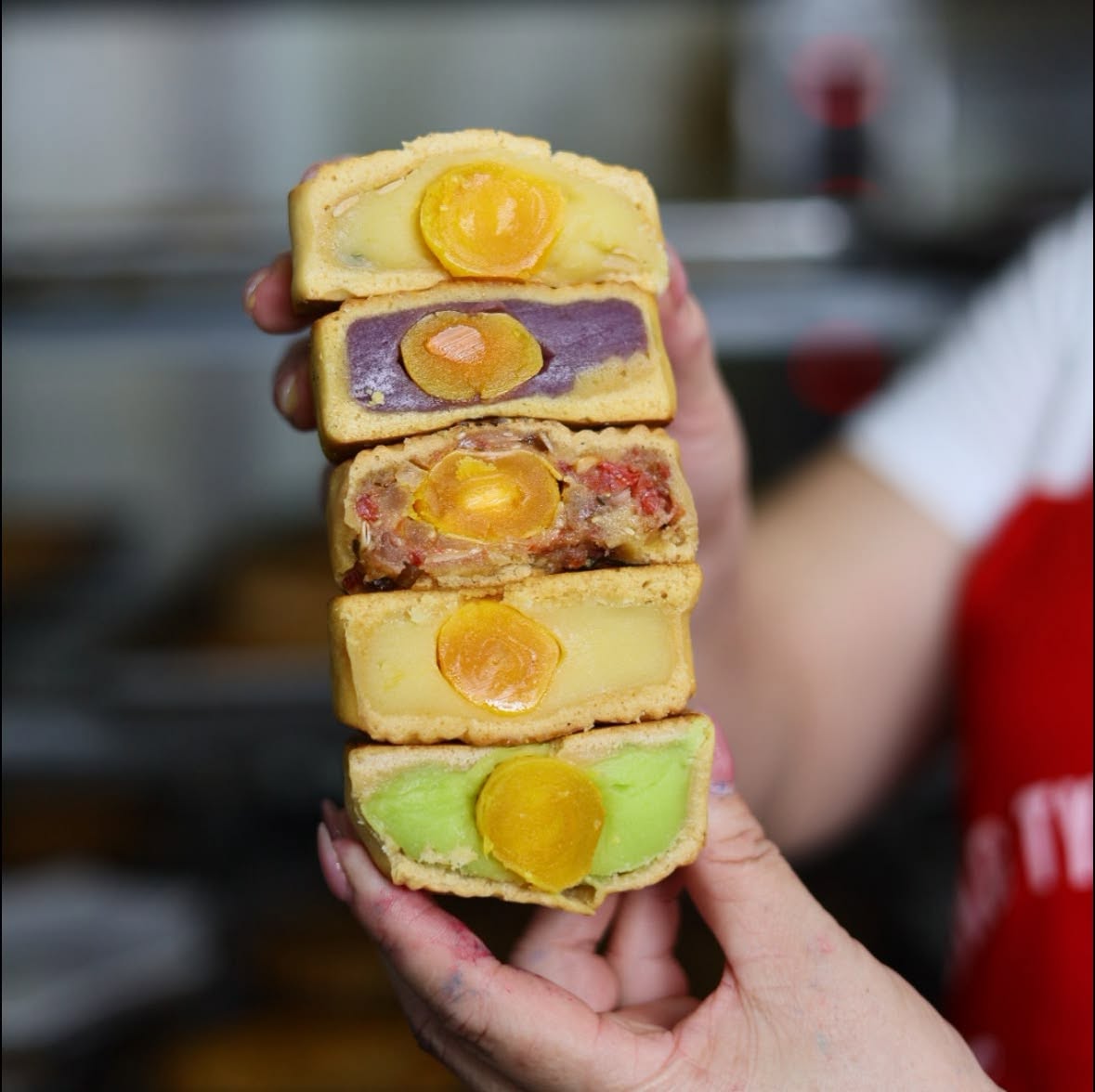(Ảnh: Bánh Trung thu Lâm Thuỷ)