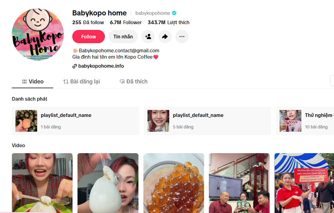 Kênh Tiktok triệu view của chị Hường