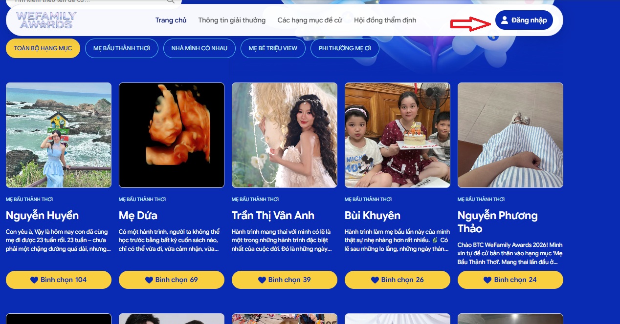 Chính thức mở cổng bình chọn WeFamily Awards 2026 từ ngày 23/9: Chung tay lan tỏa những câu chuyện gia đình truyền cảm hứng