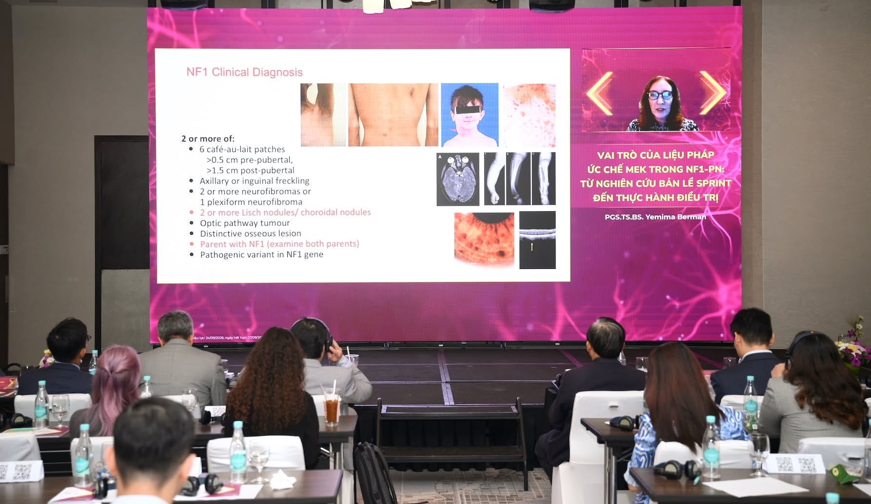 Chuyên gia quốc tế chia sẻ dữ liệu nghiên cứu và kinh nghiệm thực hành liên quan đến liệu pháp ức chế MEK