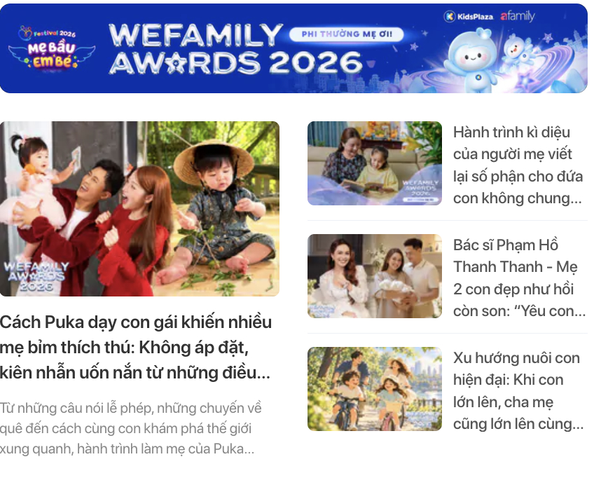 Lễ vinh danh WeFamily Awards 2026 sắp diễn ra: Dàn nghệ sĩ, hoa hậu, MC và KOL đình đám xác nhận góp mặt