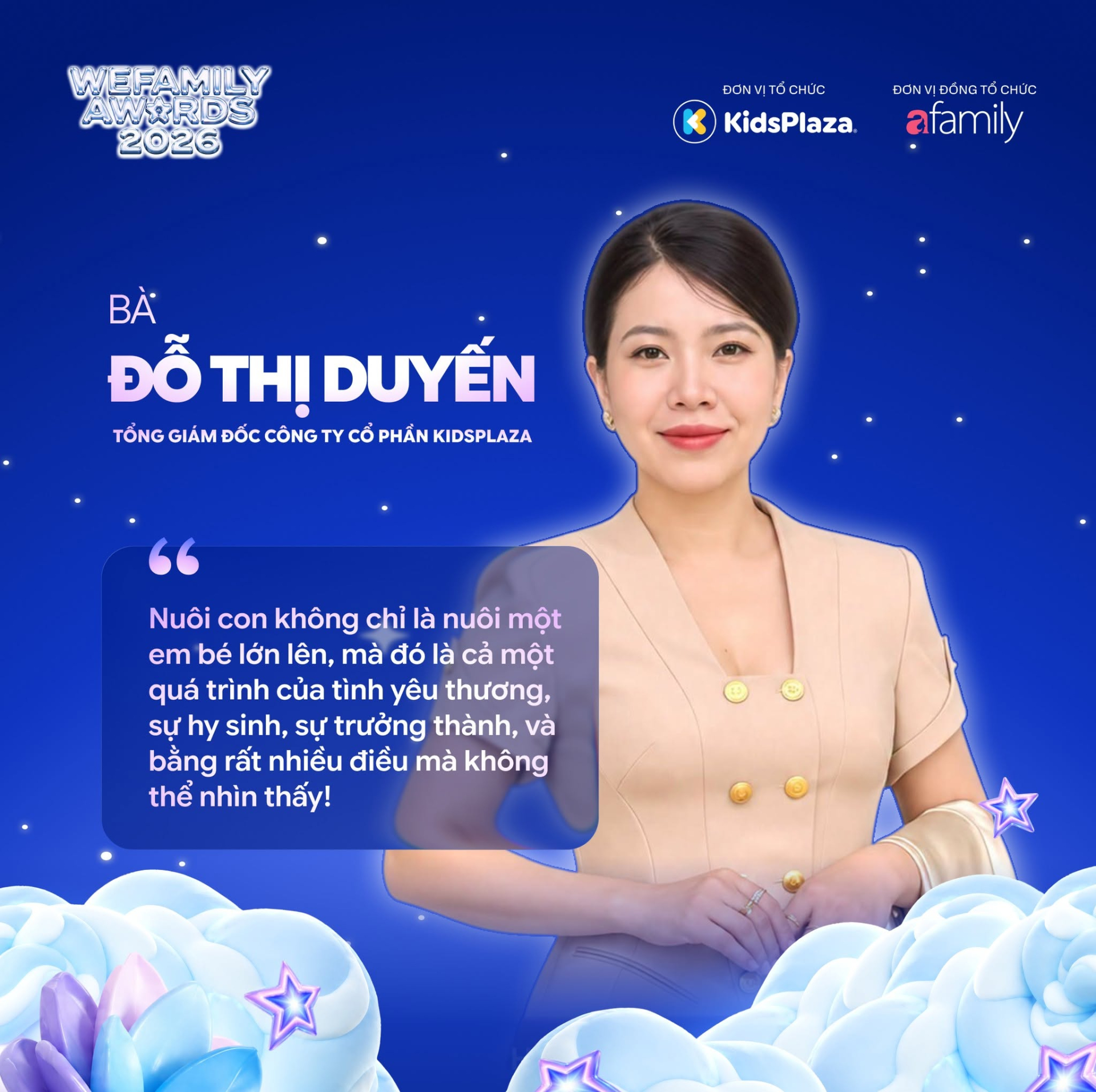 Lễ vinh danh WeFamily Awards 2026 khép lại với những chia sẻ đầy xúc động và nhân văn!