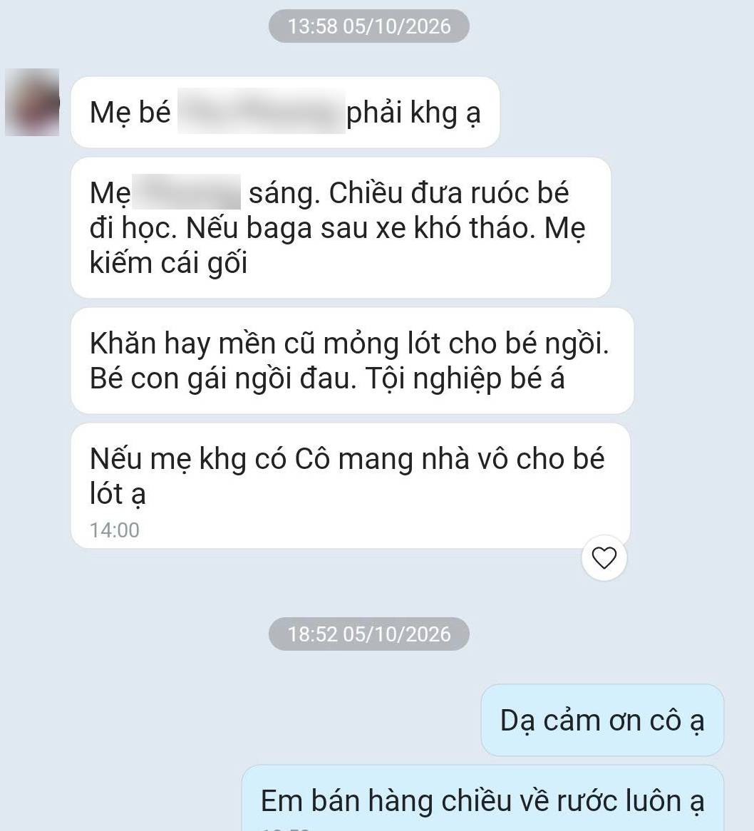 Người mẹ sau khi đọc tin nhắn đã chia sẻ lại câu chuyện và gửi lời cảm ơn đến cô giáo.