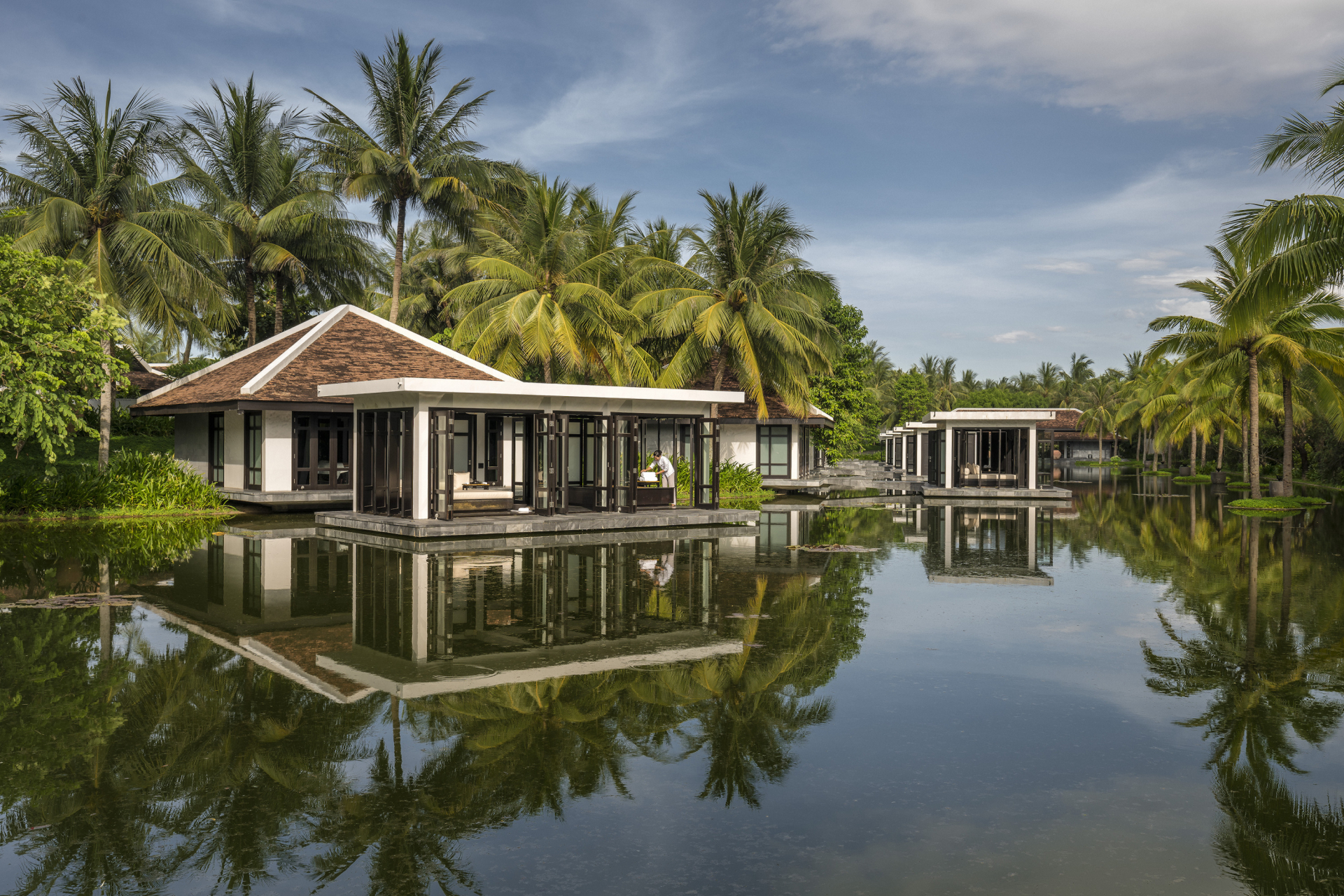 Heart of the Earth Spa tại Four Seasons Resort The Nam Hai kết hợp thiền định và các liệu pháp chăm sóc sức khỏe trong không gian thanh tĩnh giữa thiên nhiên.