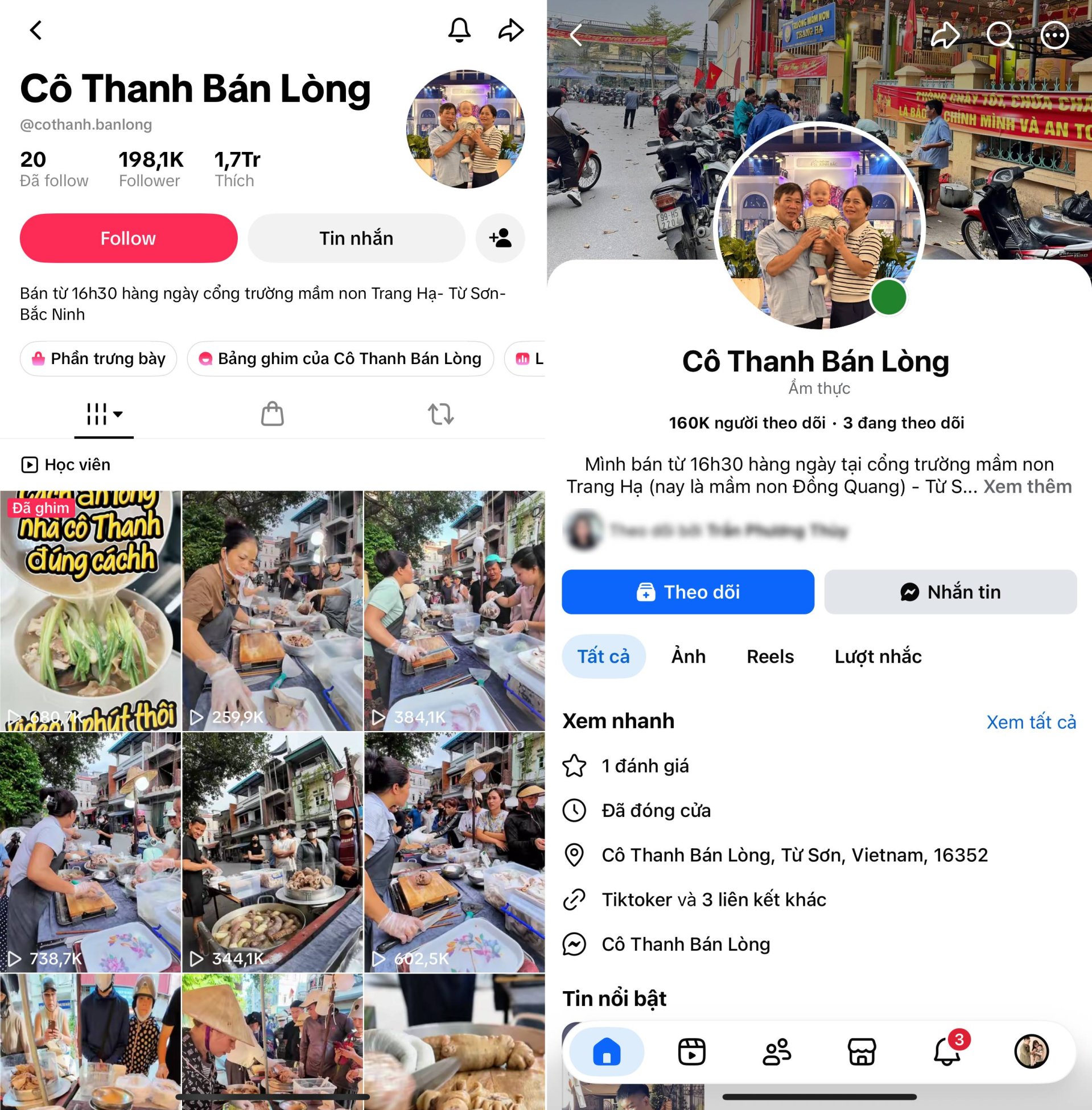Bà cô bán lòng quyền lực nhất cõi mạng: Gần 200.000 follow TikTok, mỗi ngày livestream thái lòng cho gần 8.000 mắt xem