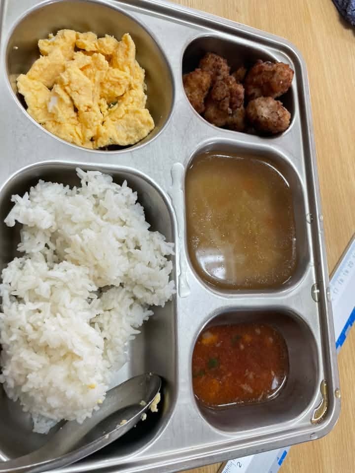 Suất ăn 22 nghìn đồng.