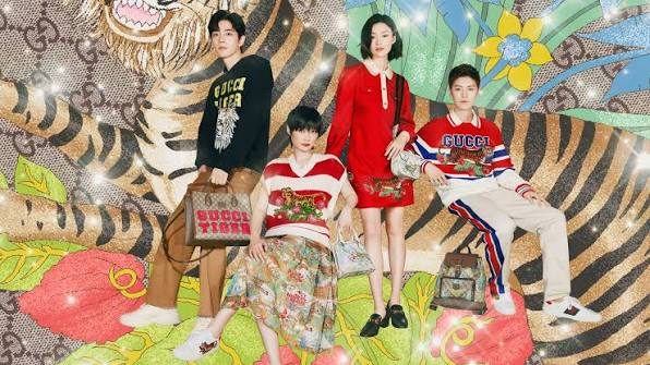 Một chiến dịch Tết của Gucci dành cho khách hàng Trung Quốc. Theo Langer, những bộ sưu tập capsule như vậy chỉ đẩy độ nhận diện lên trong một mùa. Ảnh: Gucci