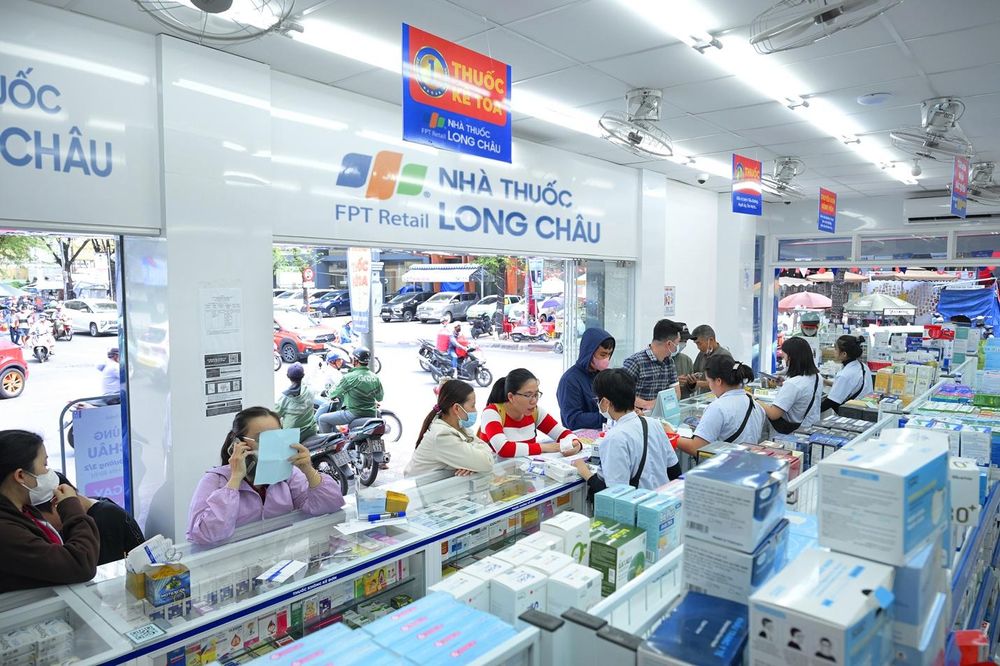 Hệ thống Long Châu có 2.741 nhà thuốc trên cả nước tính đến hết tháng 9/2026. Ảnh: Long Châu