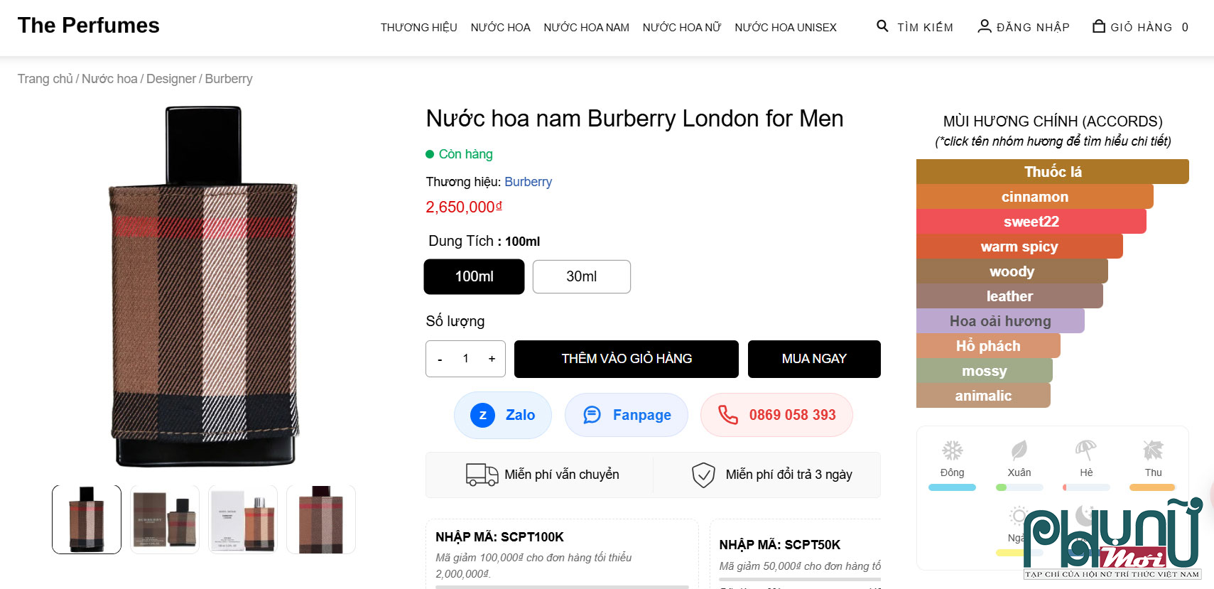 Website có đầy đủ thông tin về thanh toán, vận chuyển, kiểm hàng, đổi trả và hoàn tiền