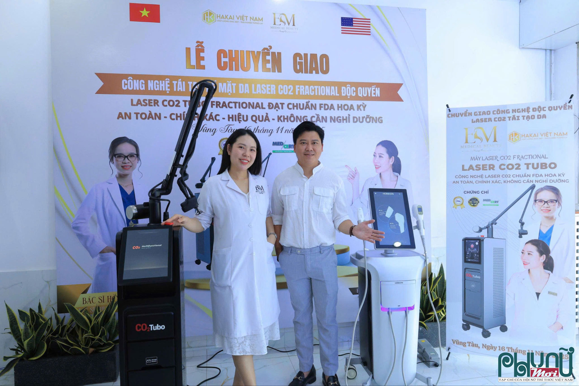 Máy laser trị sẹo tại Hakai Việt Nam