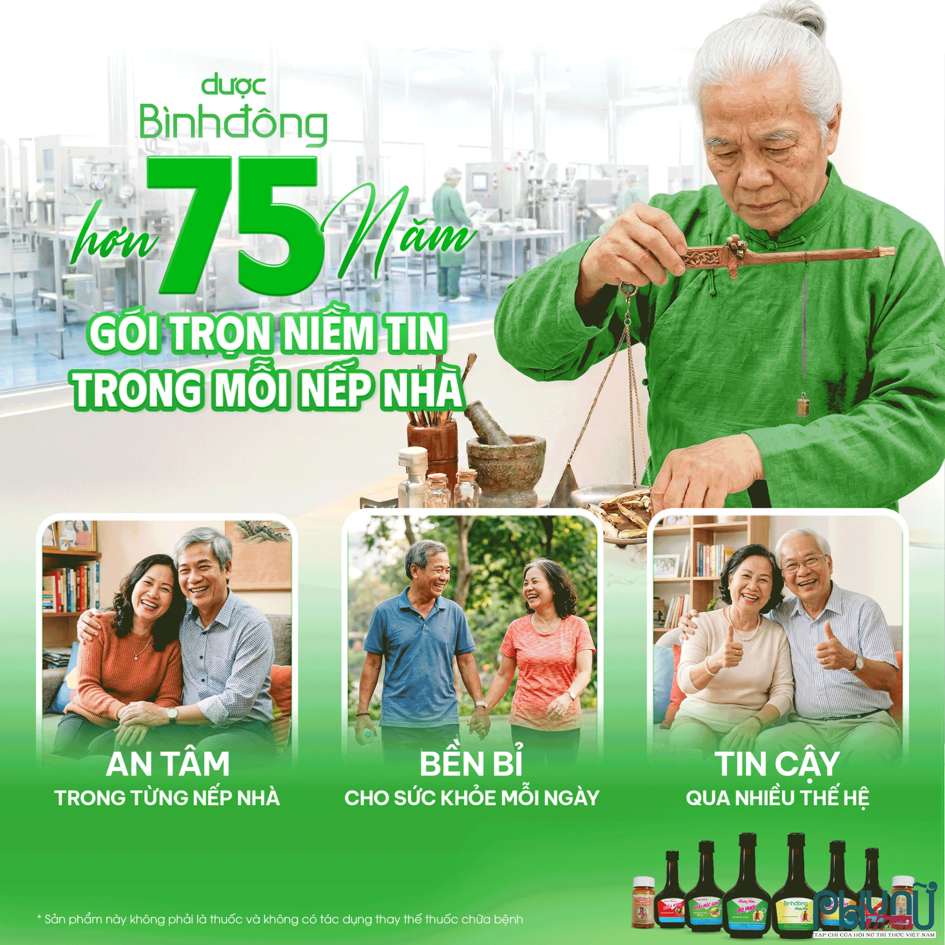 Dược Bình Đông kết nối sức khỏe đa thế hệ qua chuẩn mực GMP-WHO