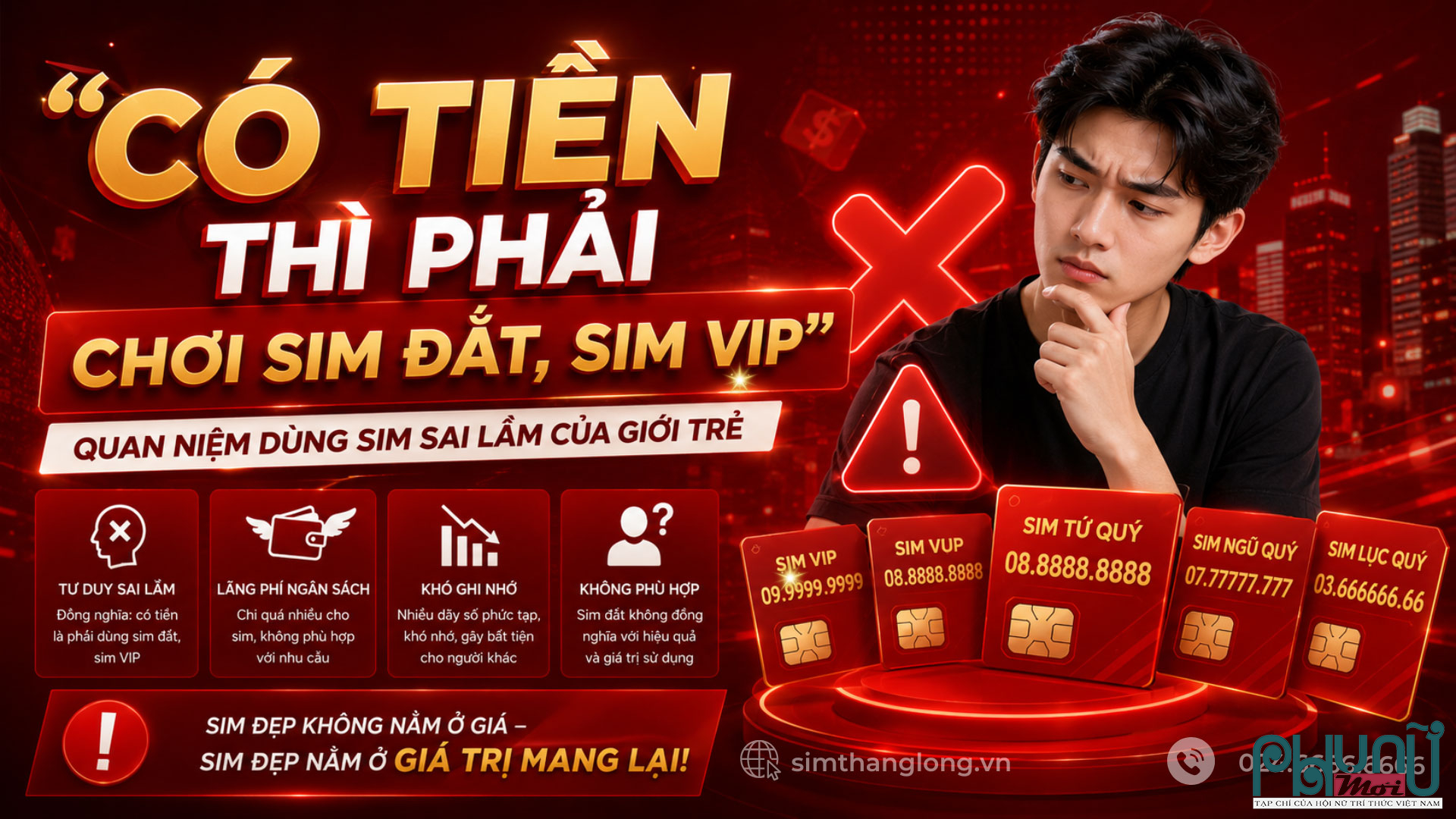 Sim số đẹp đang trở thành “phụ kiện thương hiệu cá nhân”