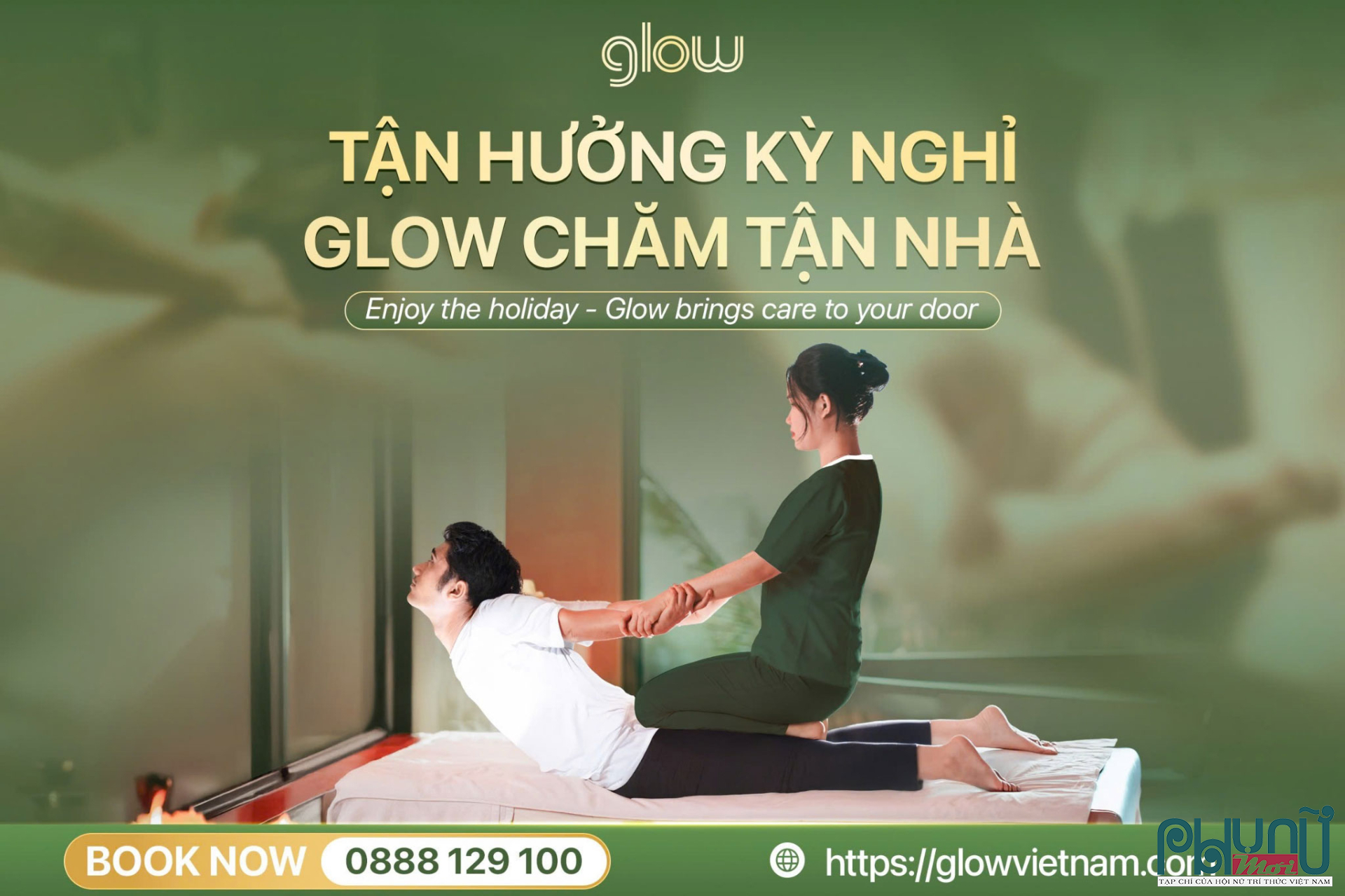 Glow app massage mở rộng dịch vụ và chiến lược khu vực