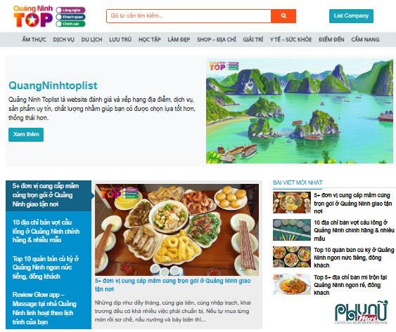 QuangNinhtoplist đồng hành cùng bạn khám phá Quảng Ninh