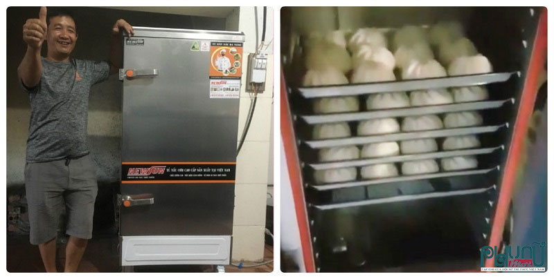 Tủ hấp bánh bao NEWSUN