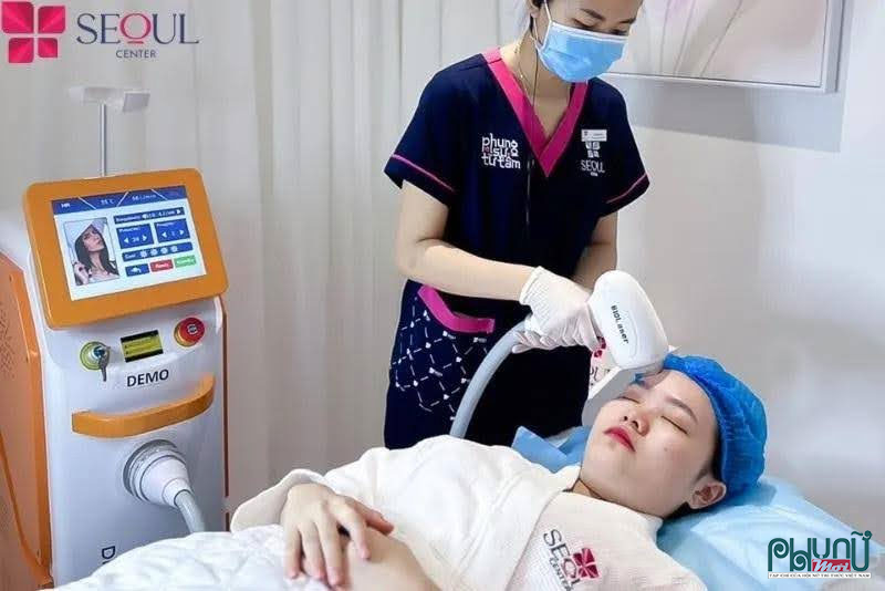 Công nghệ triệt lông tại Seoul Center sẽ giúp quý khách hàng triệt tận gốc nang lông, ức chế sự phát triển của lông trong thời gian dài