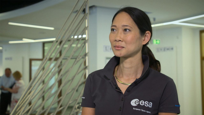 TS Jennifer Ngo-Anh, trưởng nhóm tại Cơ quan thám hiểm con người và robot của Cơ quan Vũ trụ Châu Âu ESA/ Ảnh: Euronews