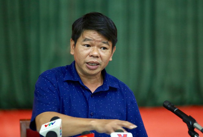 Ông Nguyễn Văn Tốn, Tổng giám đốc Công ty cổ phần kinh doanh nước sạch sông Đà (Ảnh: Tiền Phong)