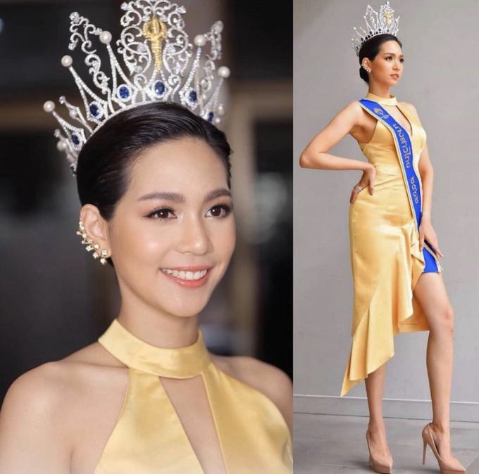  Sireethorn Leearamwat đăng quang Miss International Thái Lan năm 2019. 