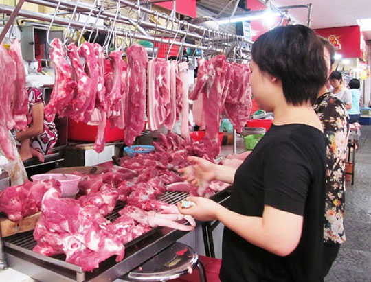 Nguồn cung thịt không thiếu nhưng có khả năng vẫn phải nhập khẩu để ổn định giá/ Ảnh minh hoạ