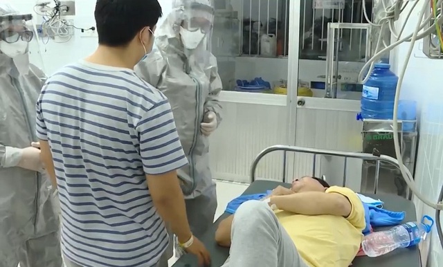 Bệnh nhân đang điều trị tại bệnh viện Chợ Rẫy